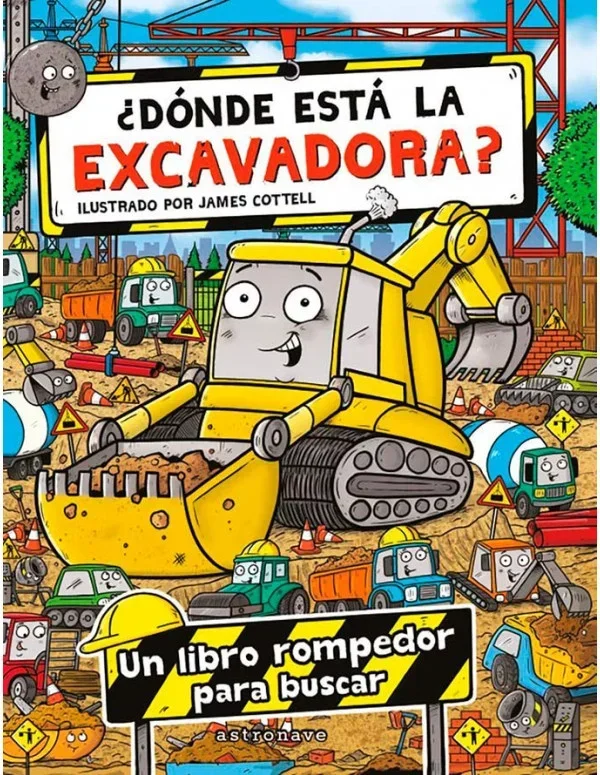 ¿Dónde está la excavadora?